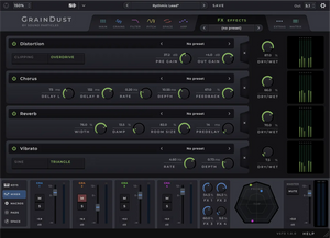 Sound Particles GrainDust