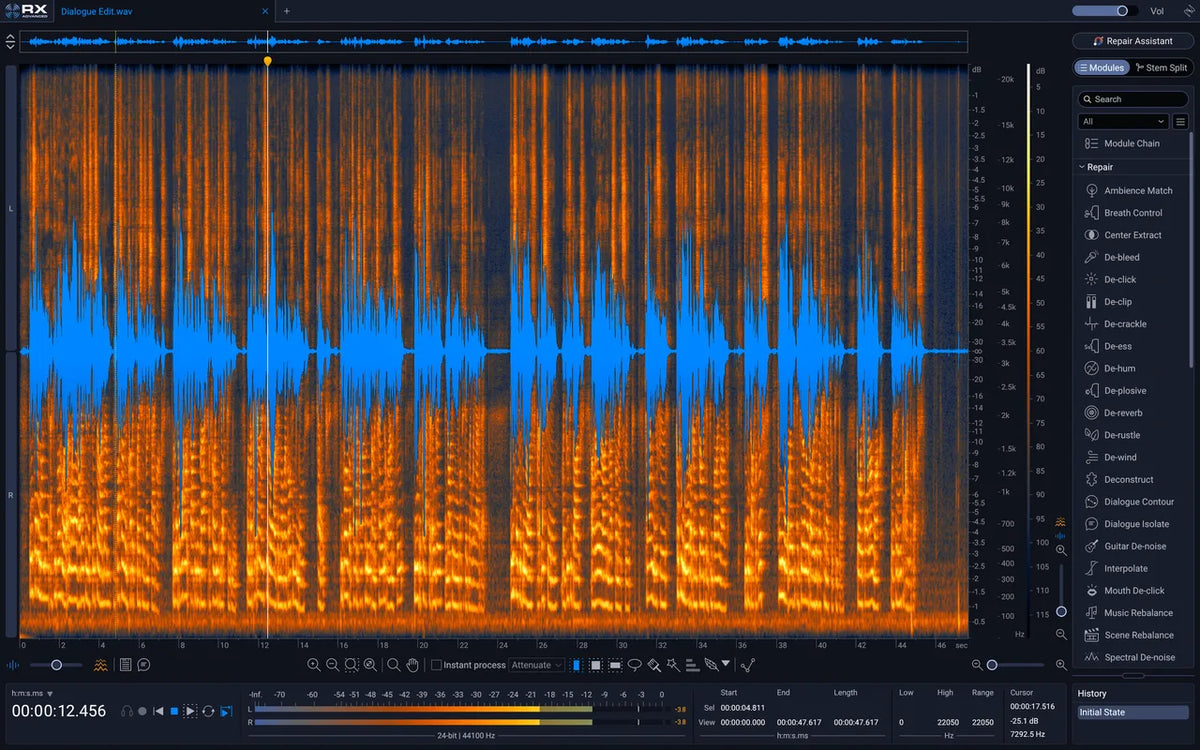 iZotope RX 12 Advanced Upgrade from RX Elements or Elements Suite