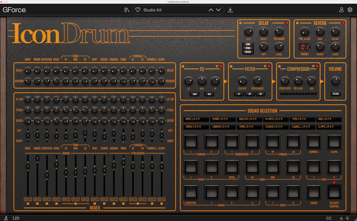 GForce IconDrum