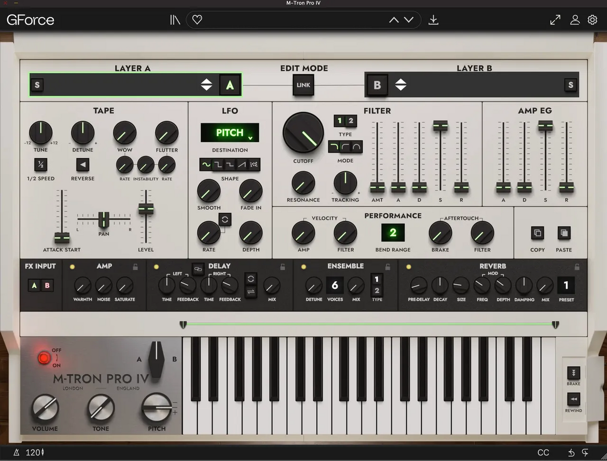 GForce M-Tron Pro IV