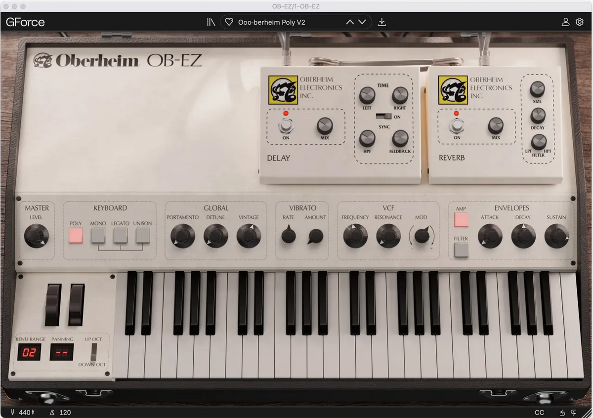 GForce Oberheim OB-EZ