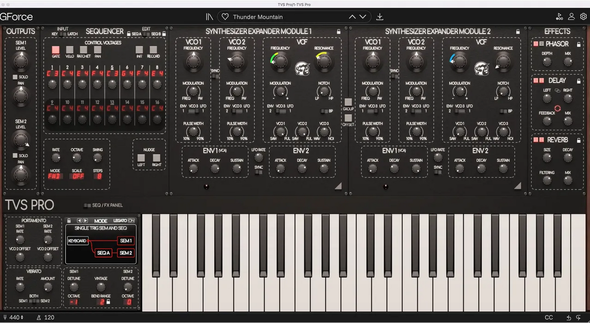 GForce Oberheim TVS Pro
