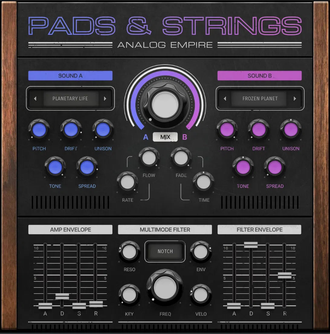 Melda Analog Empire: Pads &amp; Strings