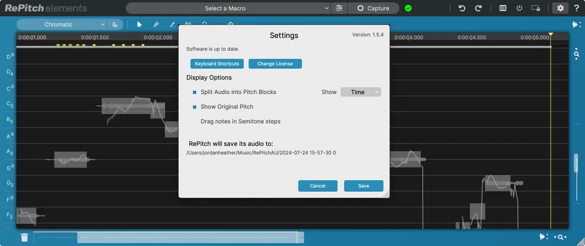 Synchro Arts RePitch Elements