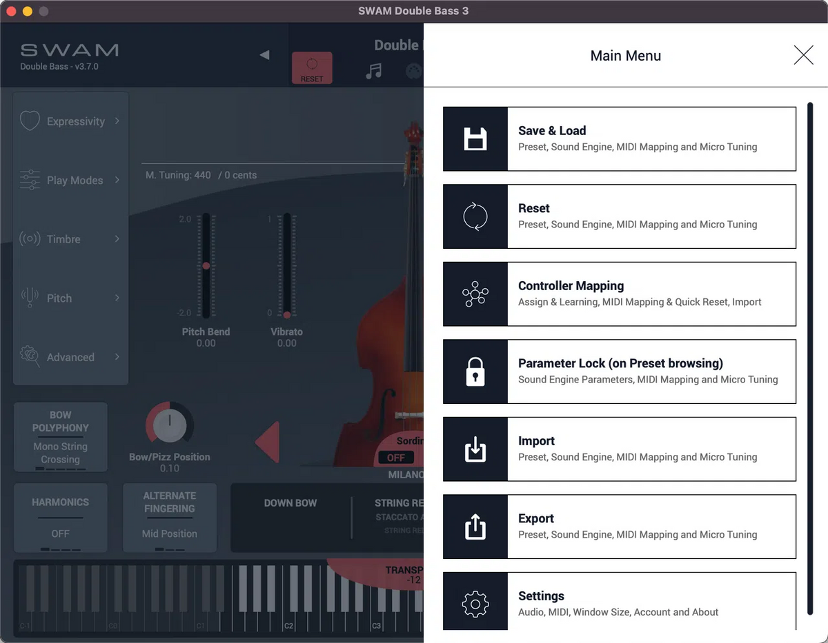 Audio Modeling SWAM Double Bass Upgrade