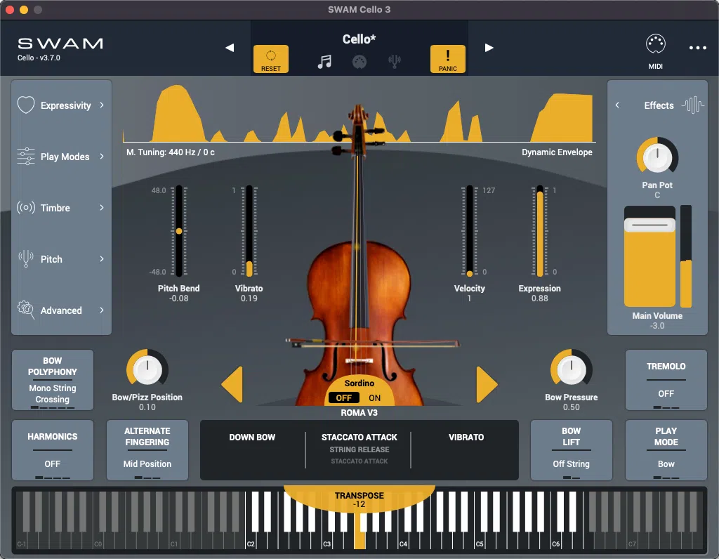 Audio Modeling SWAM Cello Upgrade