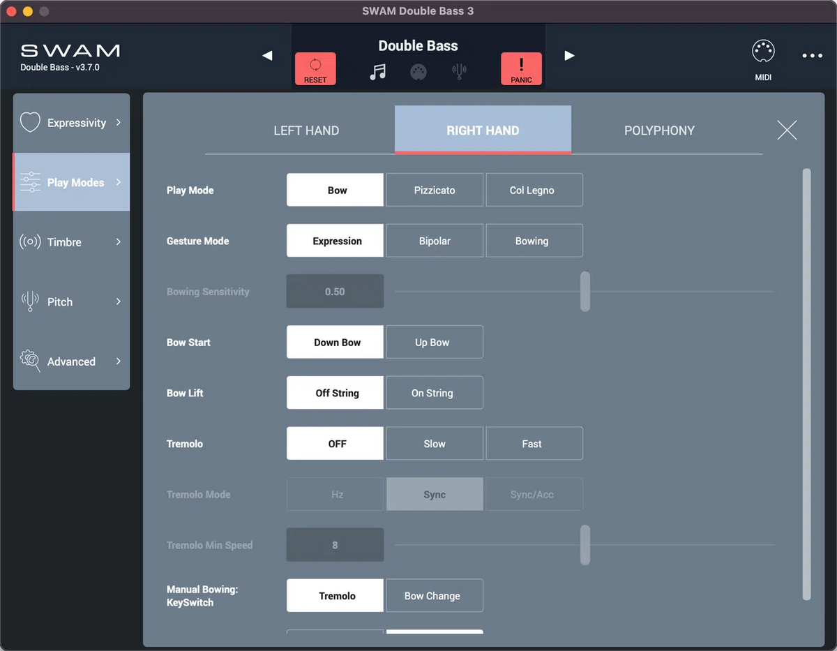 Audio Modeling SWAM Double Bass Upgrade