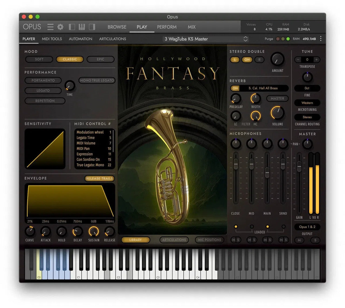 EastWest Hollywood Fantasy Brass