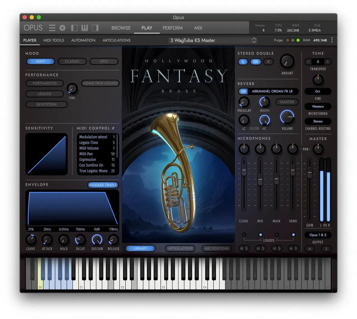 EastWest Hollywood Fantasy Brass