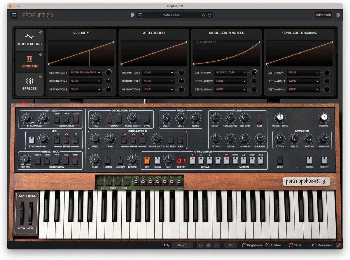 Arturia Prophet-5 V
