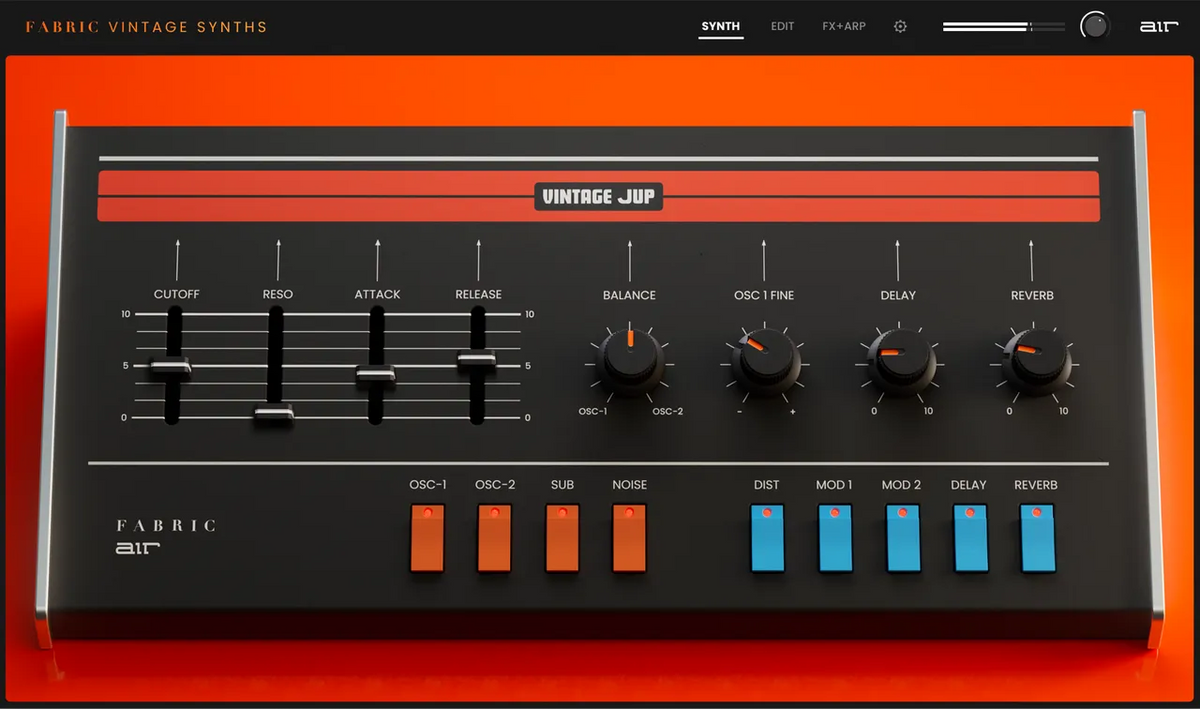 AIR Fabric Vintage Synths, Vol. 1