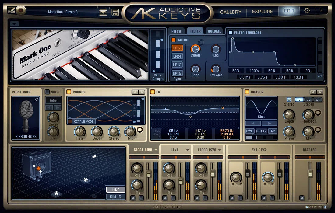 XLN Audio Addictive Keys: Mark One