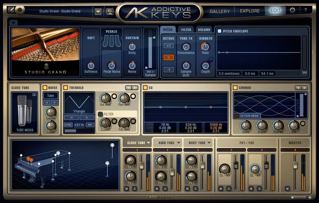 XLN Audio Addictive Keys: Studio Grand