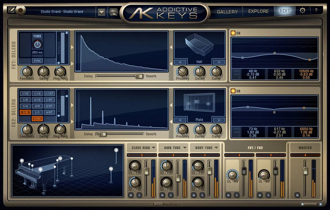 XLN Audio Addictive Keys: Studio Grand