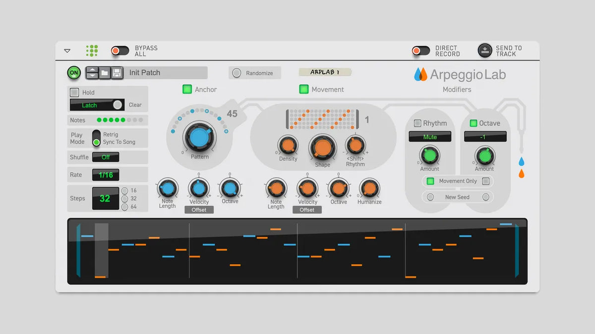 Reason Studios Arpeggio Lab