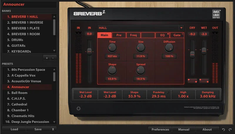 Overloud Reverb Bundle