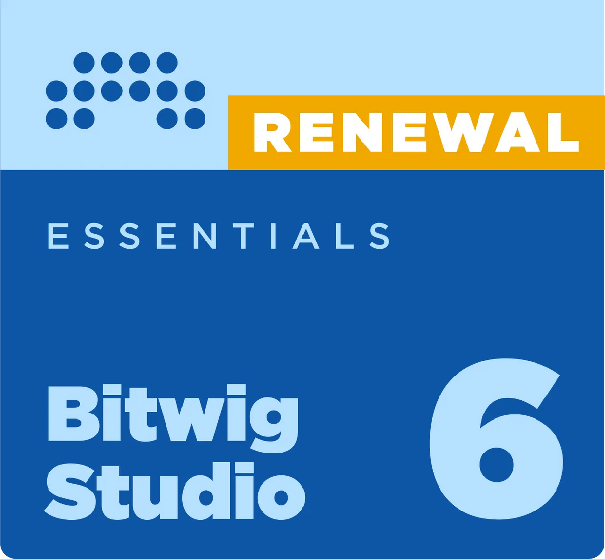 Bitwig Studio Essentials 12 Month Upgrade Plan