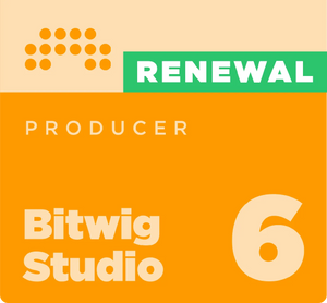 Bitwig Studio Producer 12 Month Upgrade Plan