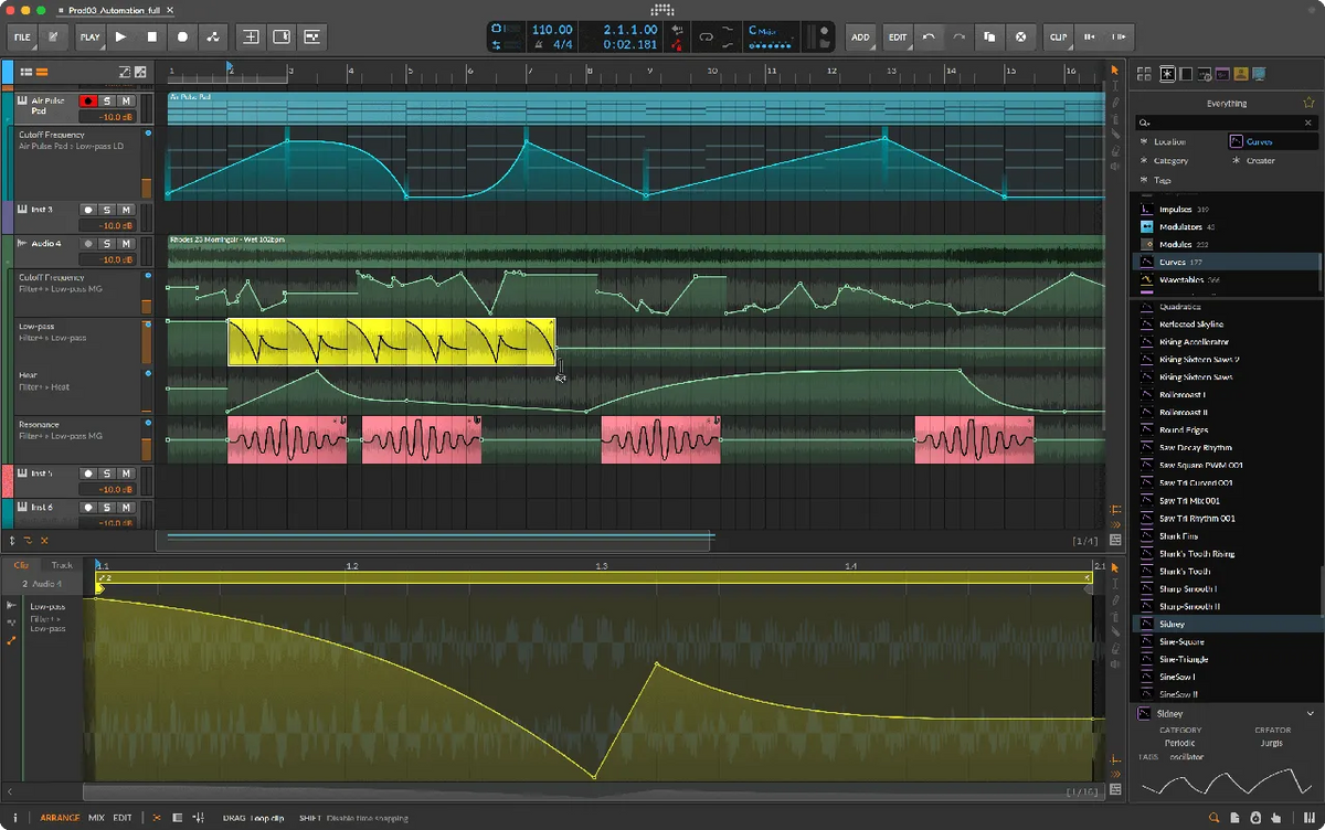 Bitwig Studio Essentials Upgrade from 8 Track