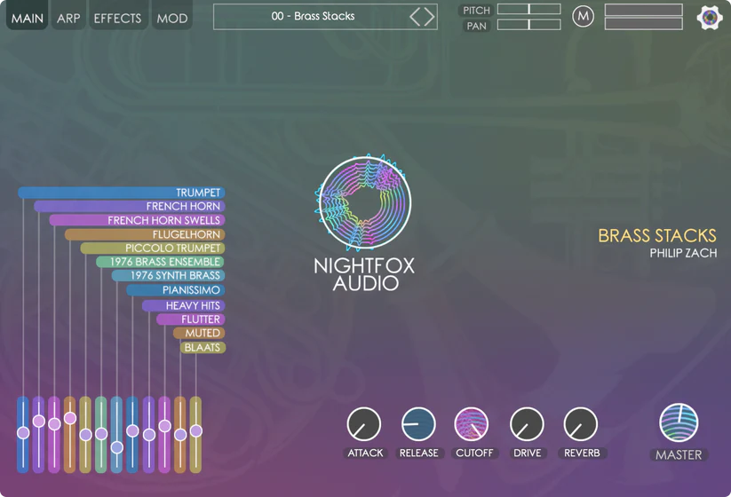 Nightfox Audio Brass Stacks