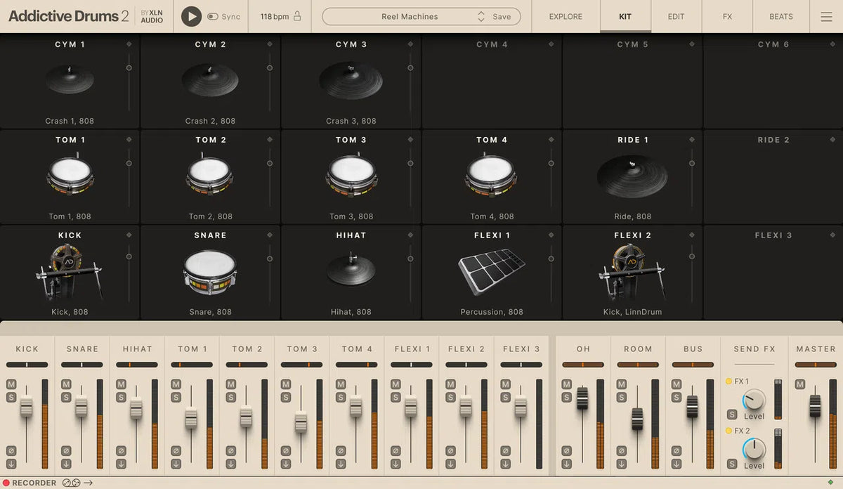 XLN Audio Addictive Drums 2: Breaks &amp; Beats Collection