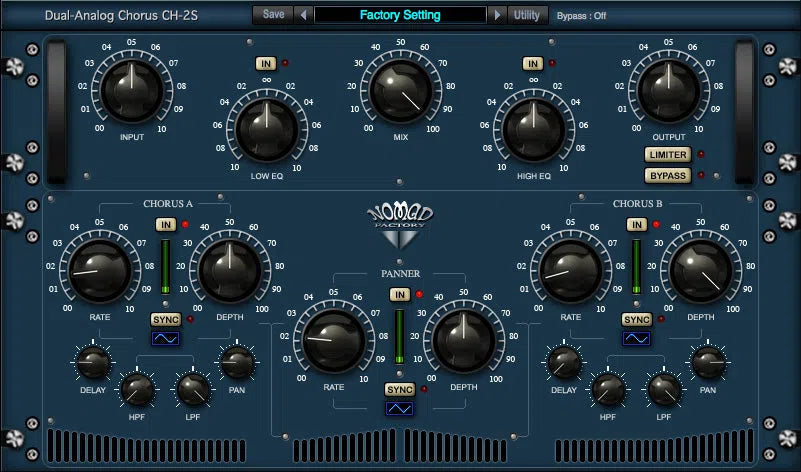 Nomad Factory Blue Tubes Analog Chorus