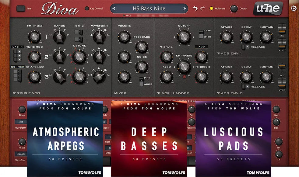 u-he Diva Tom Wolfe Bundle