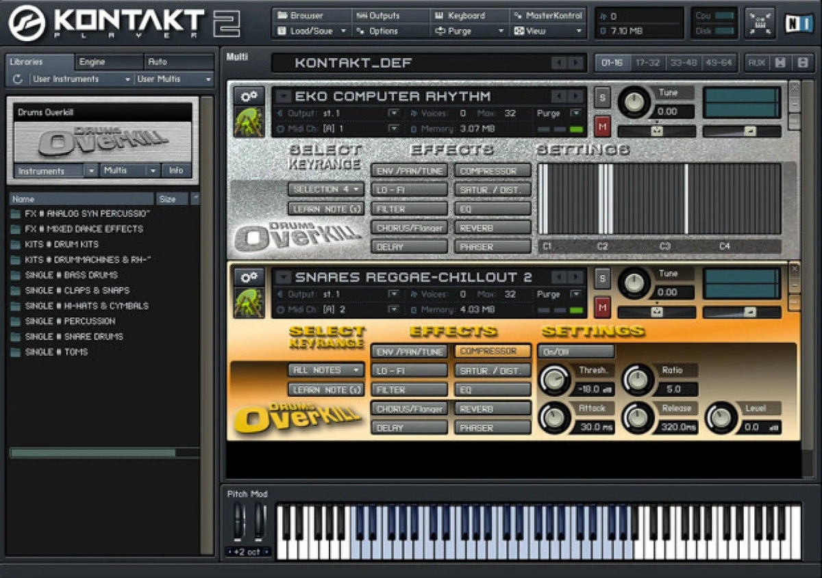 Best Service Drums Overkill