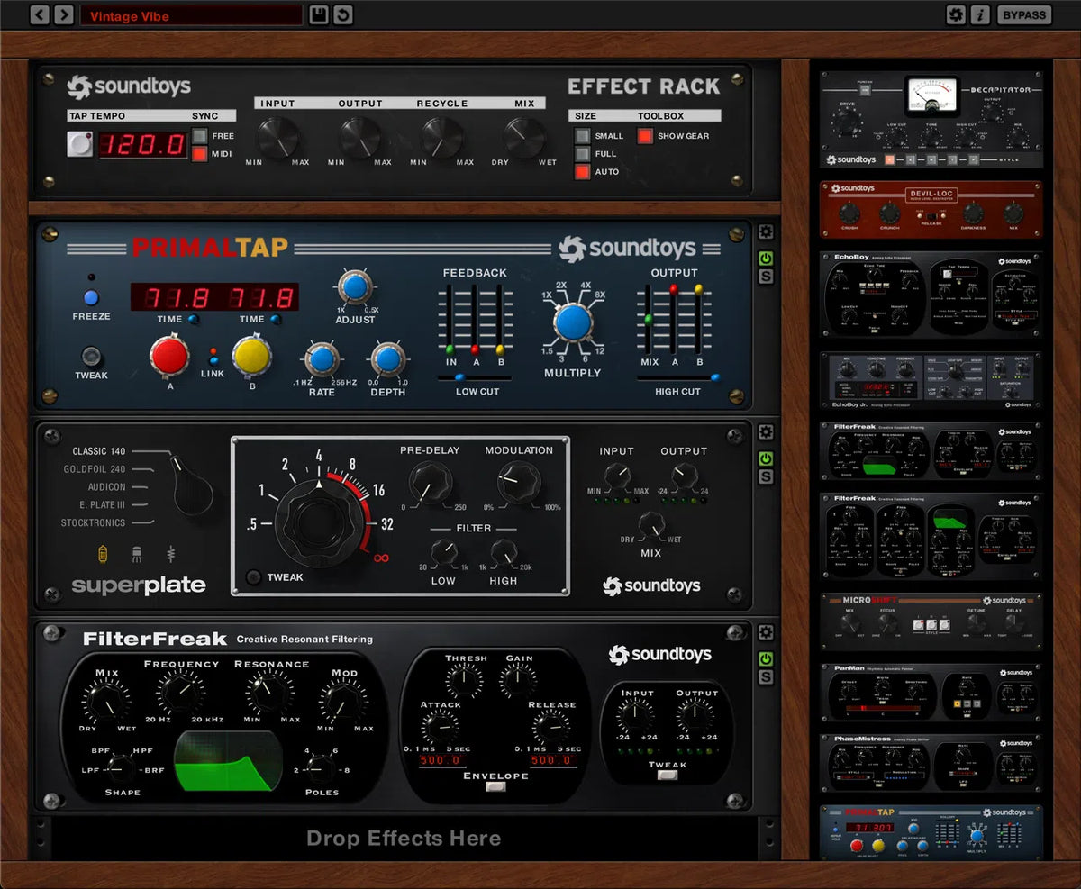Soundtoys Effect Rack