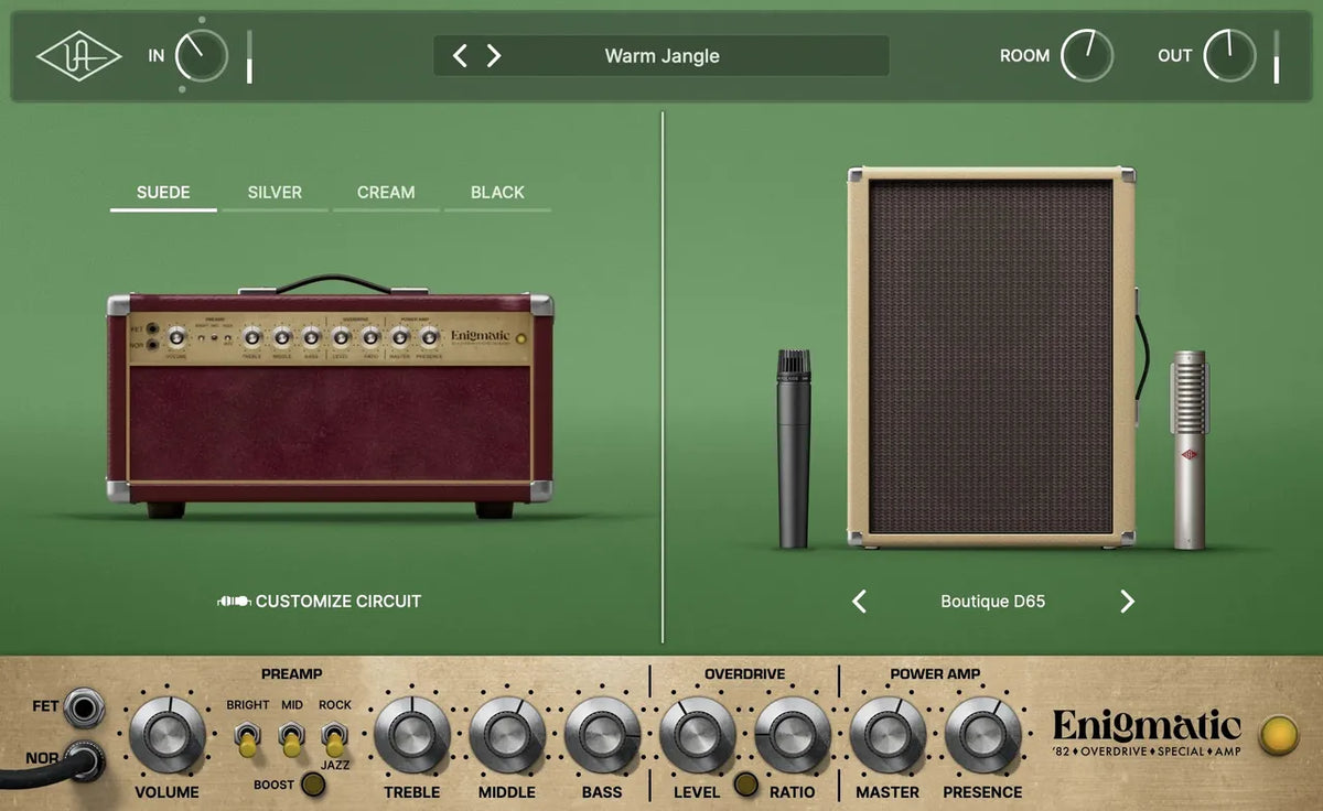 Universal Audio UAD Enigmatic ’82 Overdrive Special Amp