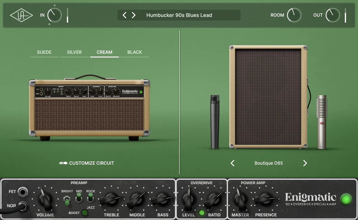 Universal Audio UAD Enigmatic ’82 Overdrive Special Amp