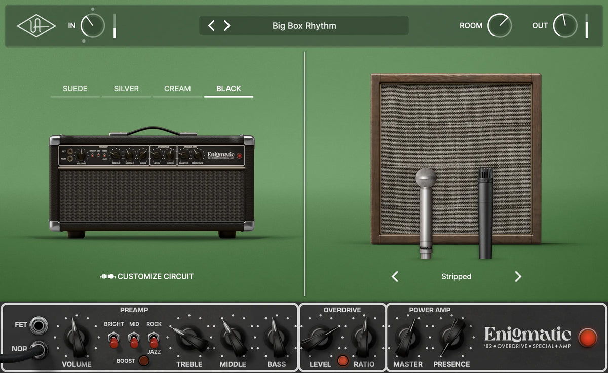 Universal Audio UAD Enigmatic ’82 Overdrive Special Amp
