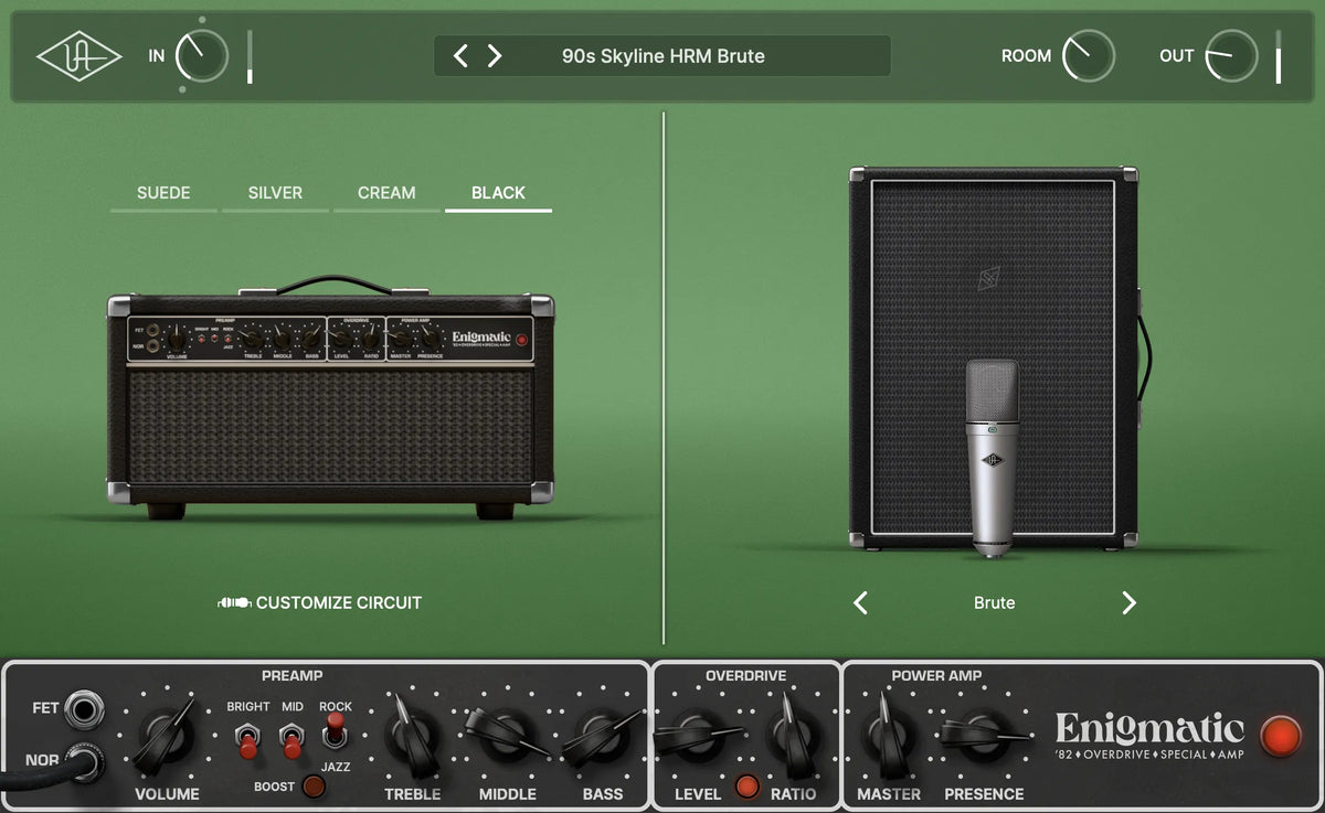 Universal Audio UAD Enigmatic ’82 Overdrive Special Amp