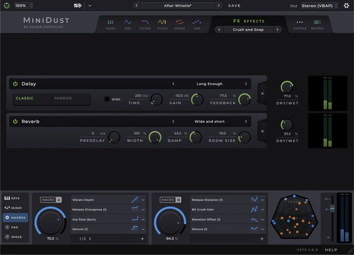 Sound Particles MiniDust
