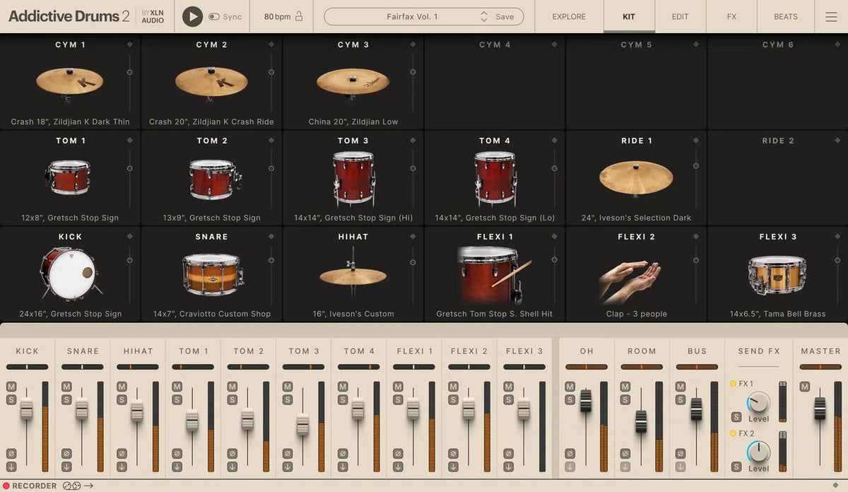 XLN Audio Fairfax Vol. 1 ADpak