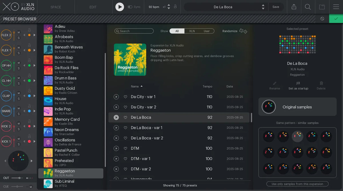 XLN Audio XO Expansion: Reggaeton
