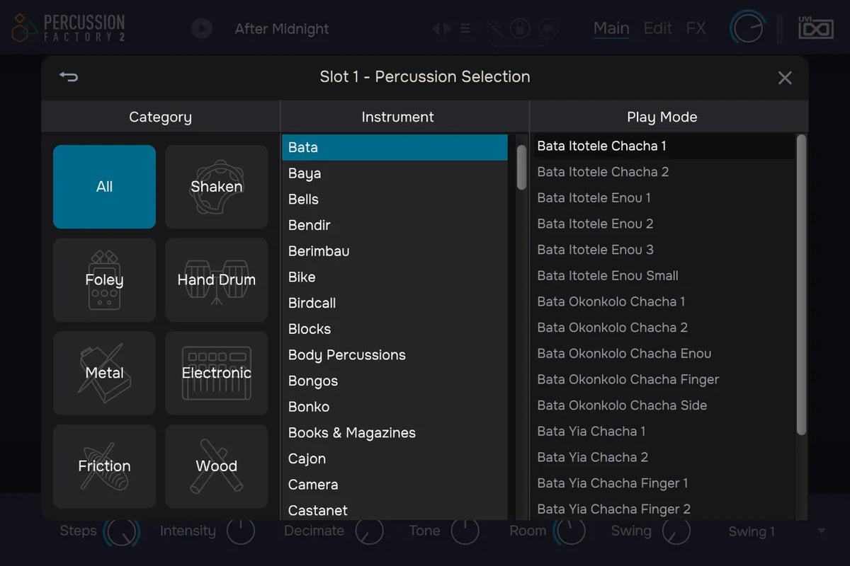UVI Percussion Factory 2