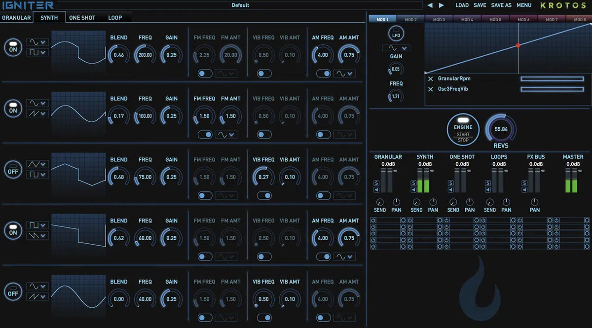 Krotos Igniter Full Tank