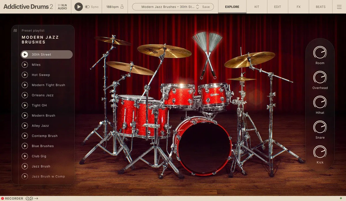 XLN Audio Addictive Drums 2: Jazz Collection