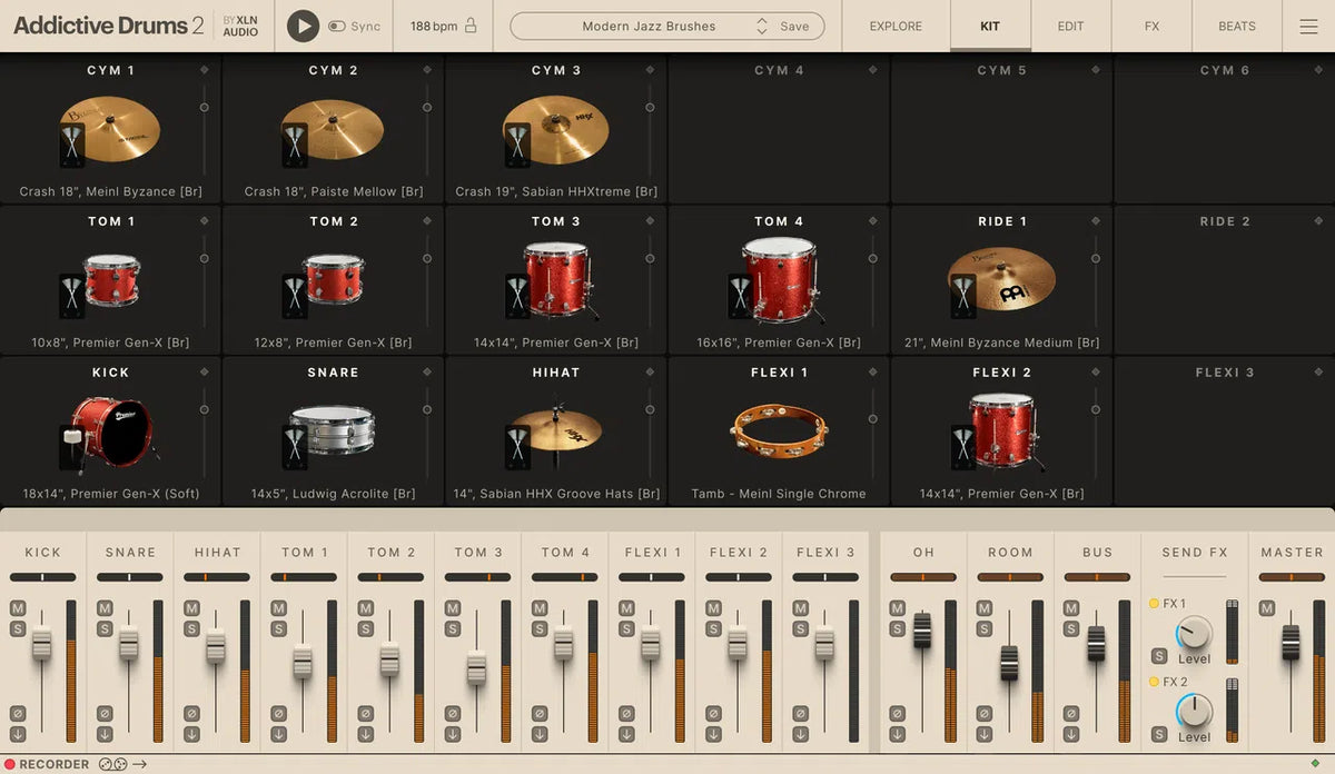 XLN Audio Addictive Drums 2: Jazz Collection