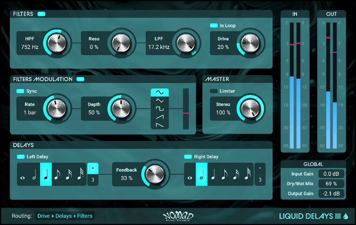 Nomad Factory Liquid Delays III