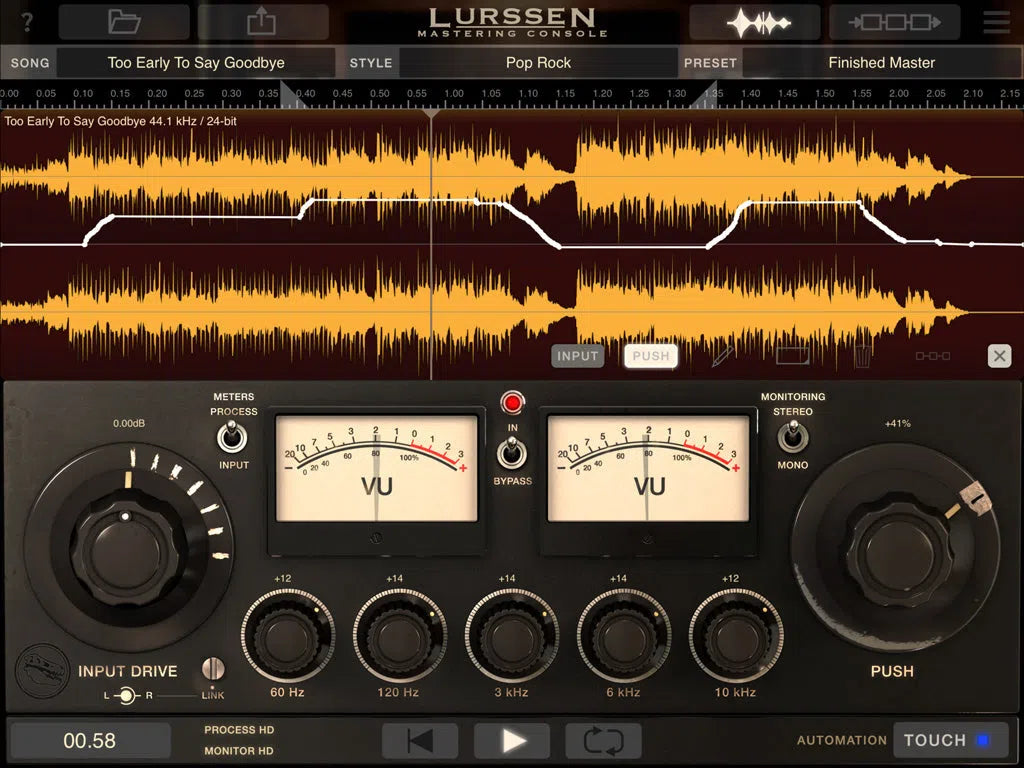 IK Multimedia Lurssen Mastering Console