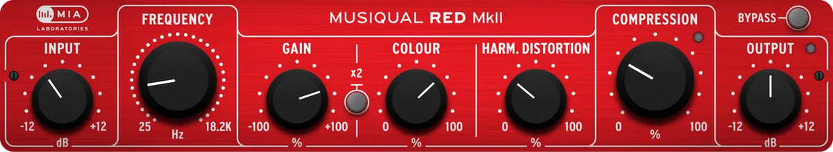 MIA Laboratories Musiqual Red MKII