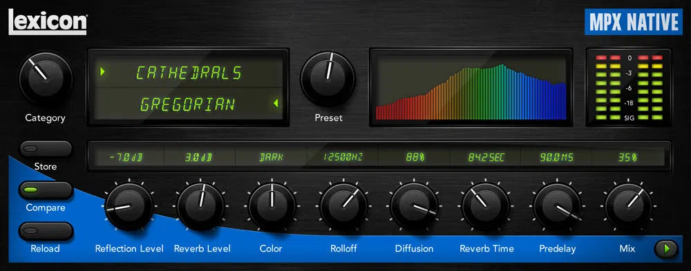 Lexicon MPX Native Reverb