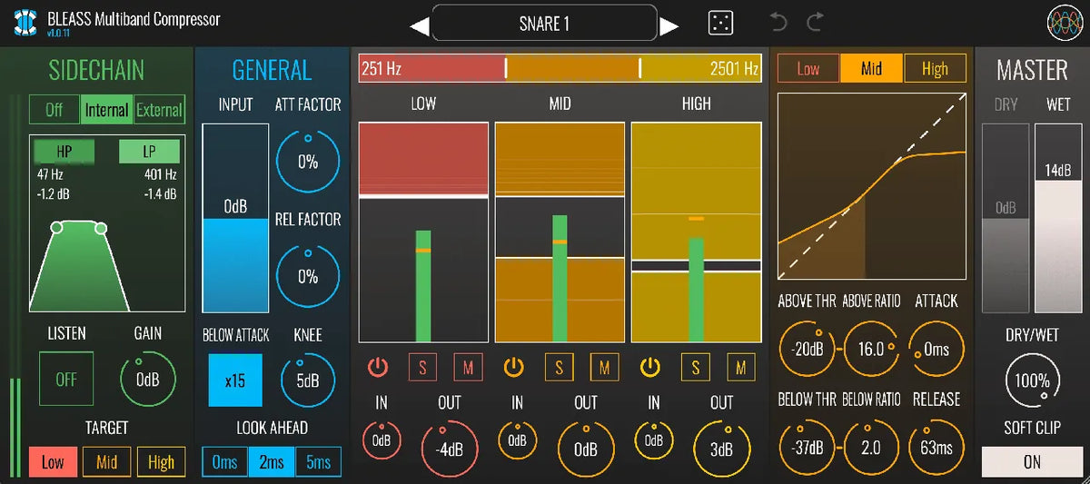 BLEASS Multiband Compressor