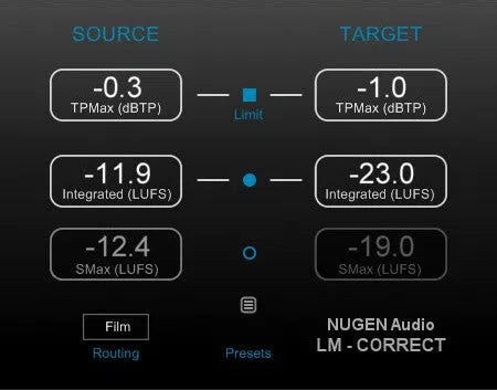 NUGEN Audio LM-Correct 2