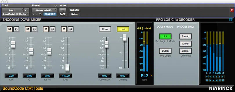Neyrinck SoundCode LtRt Tools Upgrade
