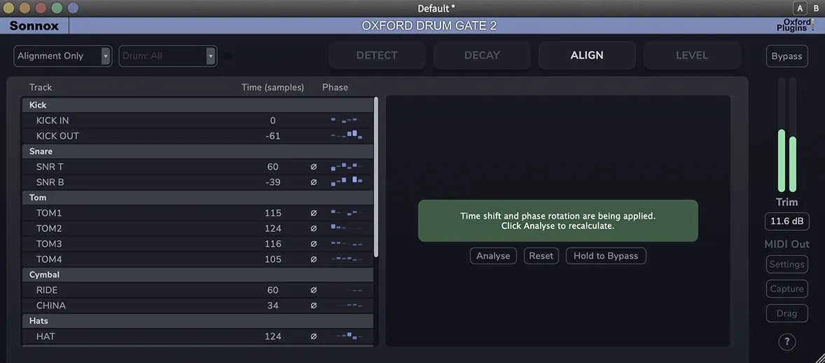 Sonnox Oxford Drum Gate 2 Upgrade