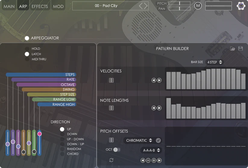 Nightfox Audio Pad City