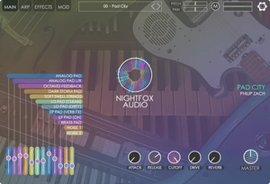 Nightfox Audio Pad City